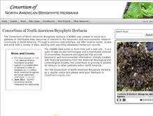 Tablet Screenshot of bryophyteportal.org